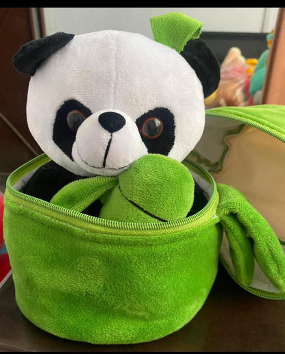Cute Panda Plush with Bamboo – Adorable, Soft & Huggable!
