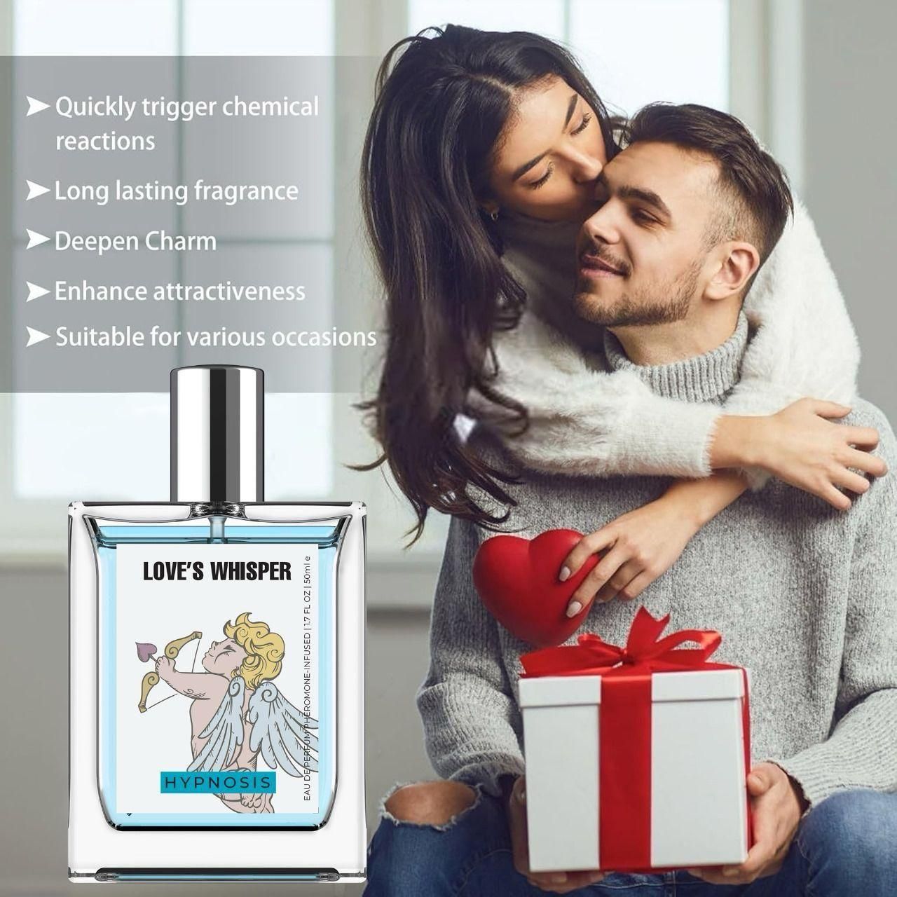 Infused with Love's Whisper Perfume 50ML (Pack of 2) for Men & Women