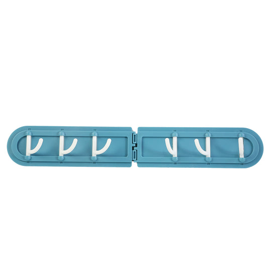 Foldable Rotating Wall-Mounted Multipurpose Hook Rack for Kitchen, Bathroom & Home Storage | Space-Saving, Waterproof & Easy Installation Organizer (1 Pc)