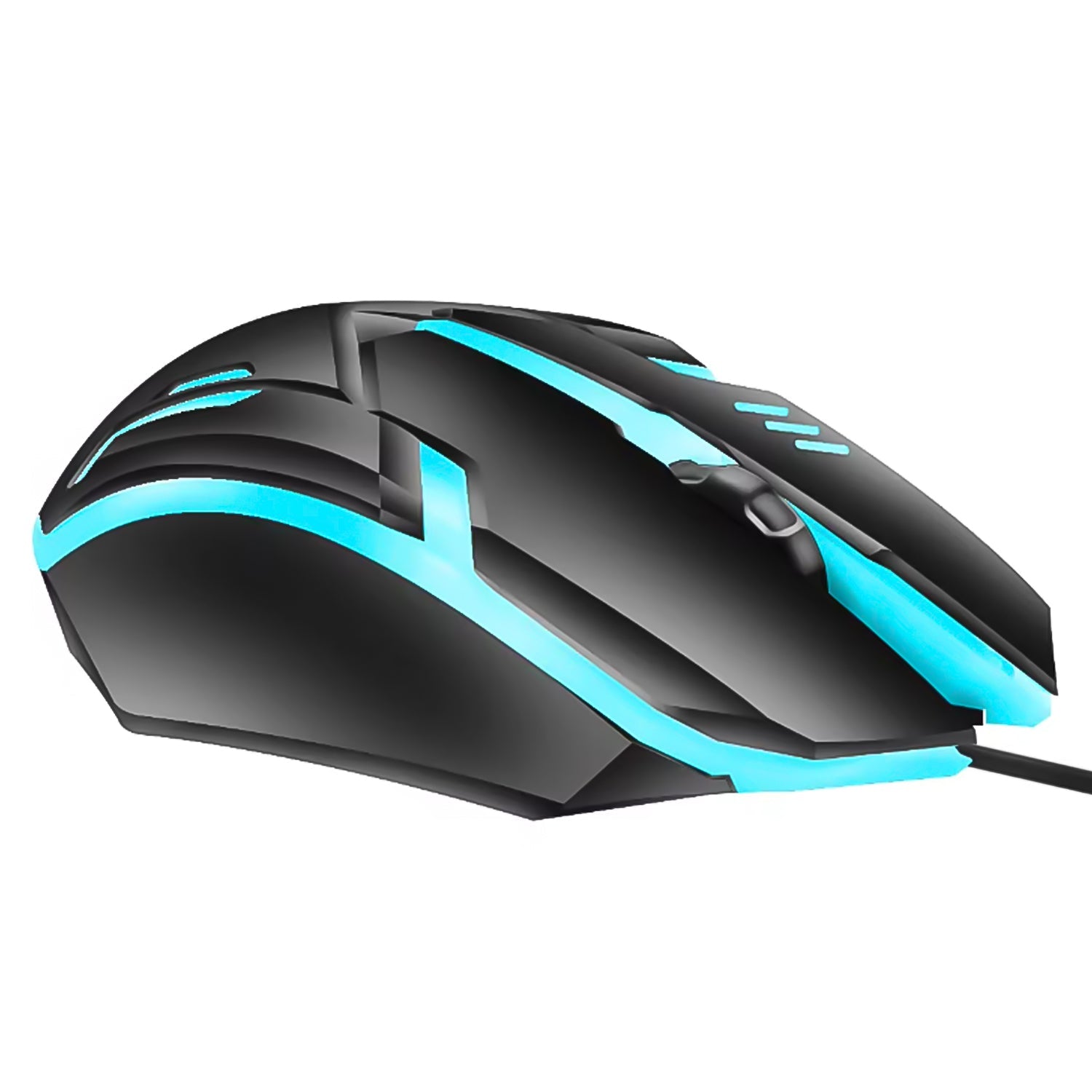 Computer Laptop USB Wired Optical Mouse 1000 DPI Ergonomic Plug and Play Mouse for PC Desktop Office and Home Use (1 Pc)
