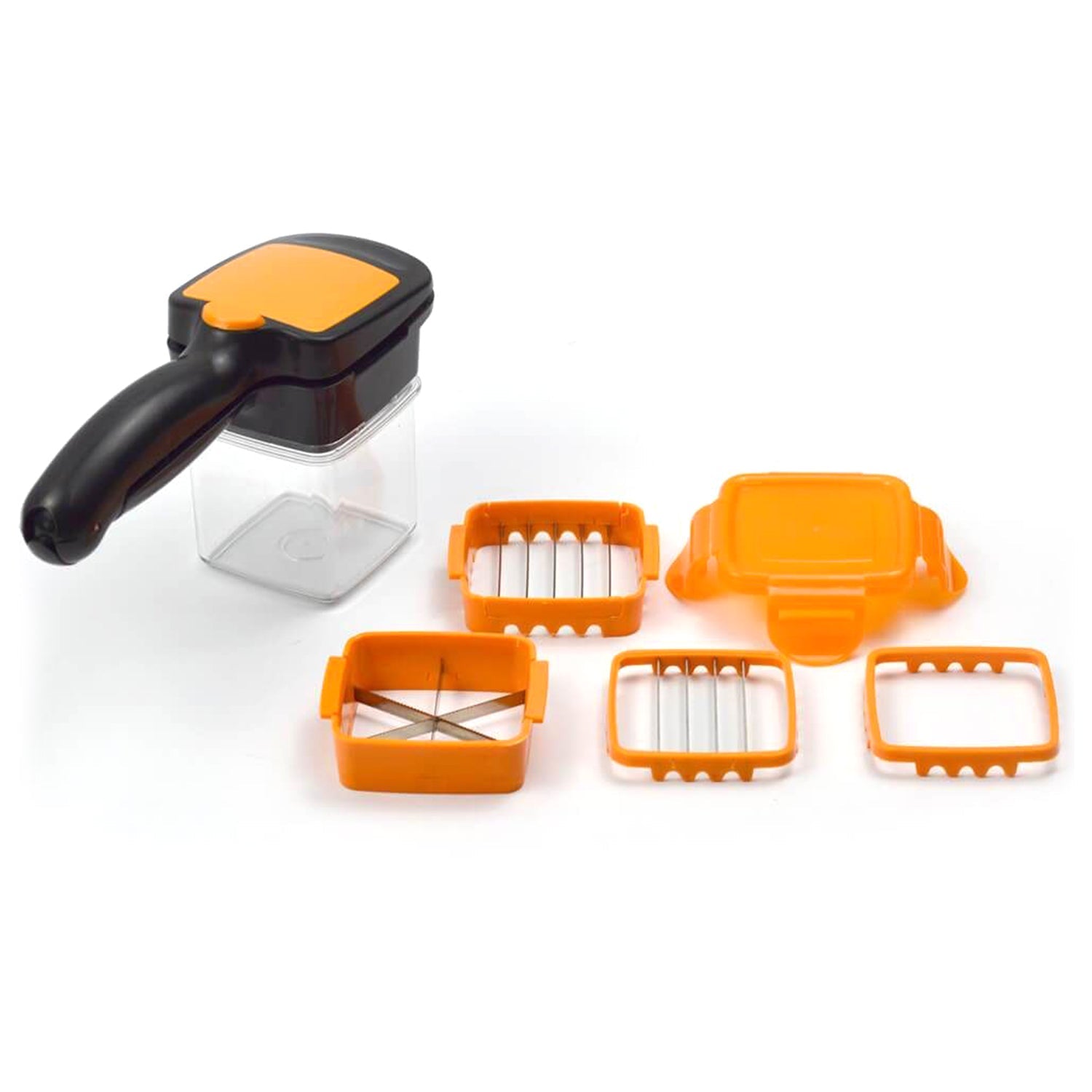 5 In 1 Nicer Dicer Vegetable and Fruit Cutter Slicer Chopper and Shredder Multipurpose Kitchen Tool Pack of 1