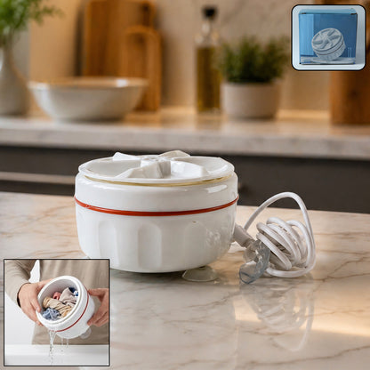 Portable Mini Electric Washing Machine (1 Pc)