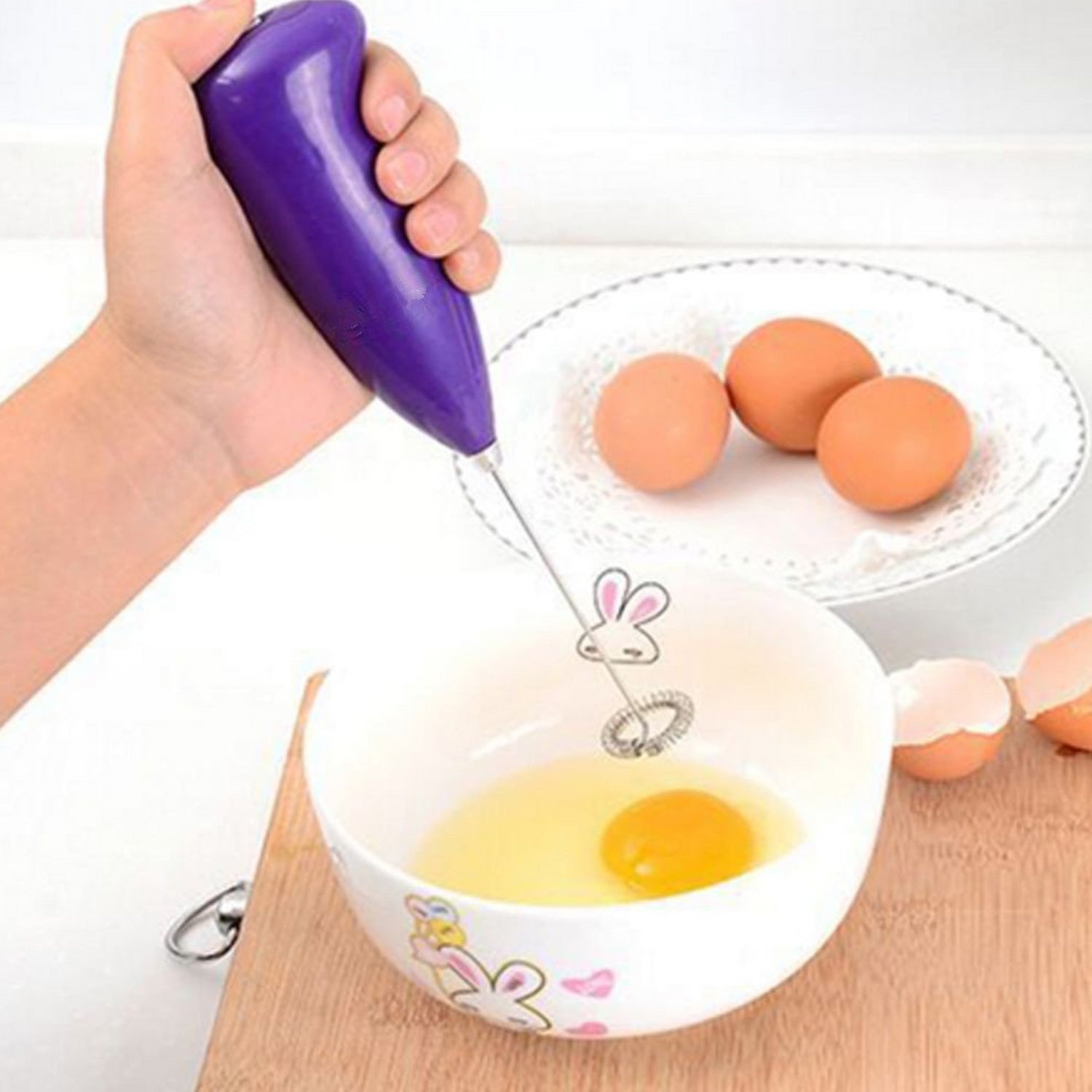 Electric Hand Blender for Mixing and Blending Variable Speed Turbo Stainless Steel Blade Kitchen Mixer Pack of 1