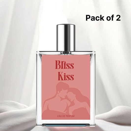 Briss Kiss Eau De Parfum - Unisex Romantic Long Lasting Fragrance | Pack of 2