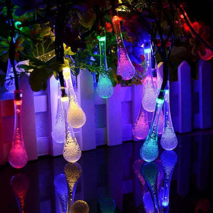 String Lights for Decoration | 14 LED Rain Drop Fairy Lights
