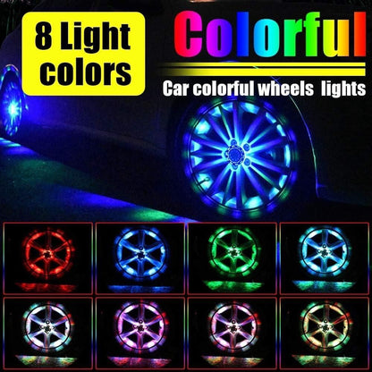 Car Tire LED Wheel Lights | Stylish, Safe & Smart Night Driving