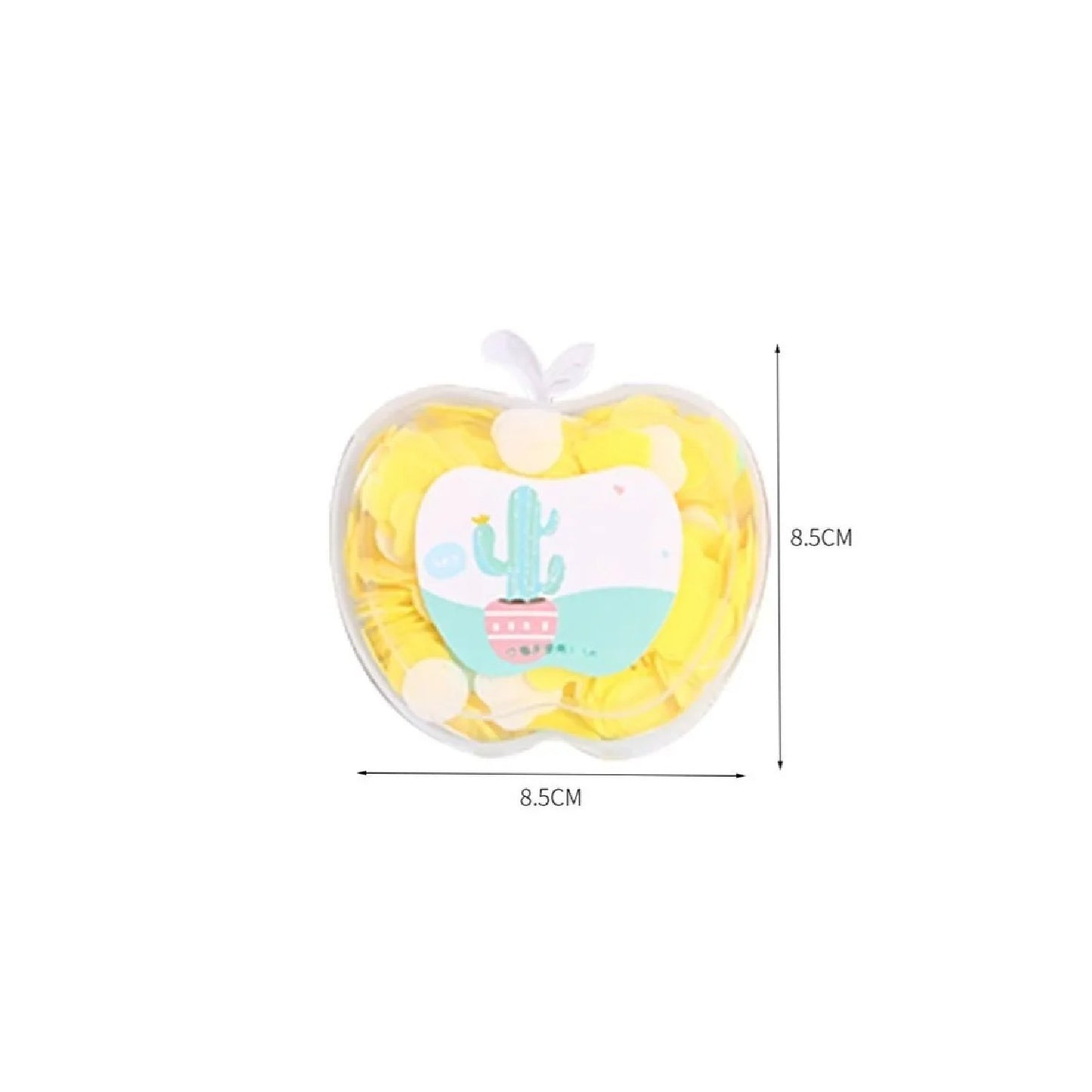Apple Design Soft Paper Soap – Portable Disposable Soap Flakes for Hand Washing, Travel, School and Daily Hygiene – Cute Apple Shape Soap Paper (1 Pc)