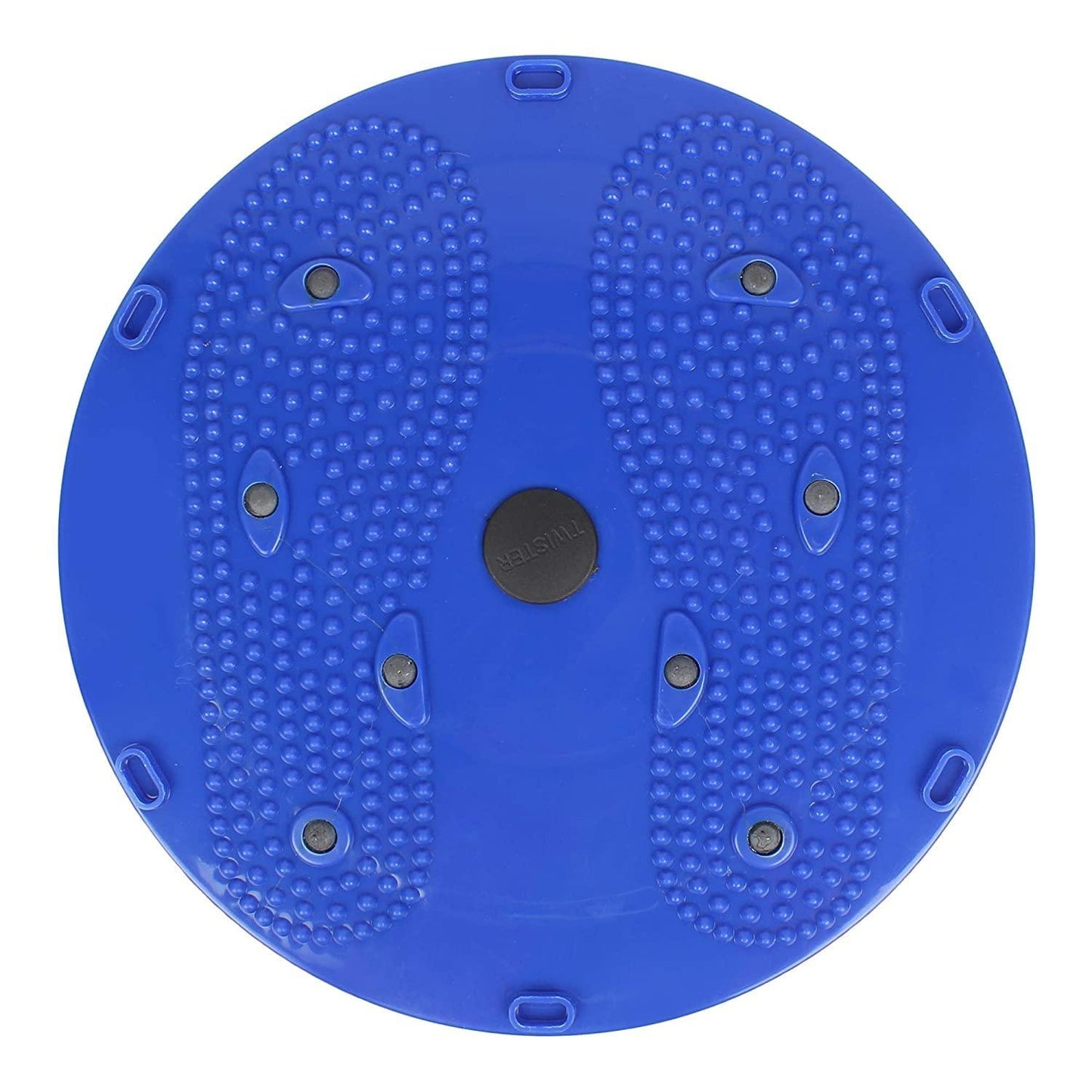 Waist Disk Acupressure Magnet Reflexology Slimming Belly 2-in-1 Belly Twister Now Exerciser (Blue) | Slimming, Reflexology & Fitness Balance Board | Pack of 1