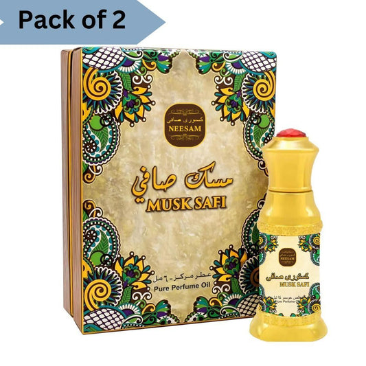 Musk Safi Perfume | Unisex Eau de Parfum 50ML (Pack of 2) |