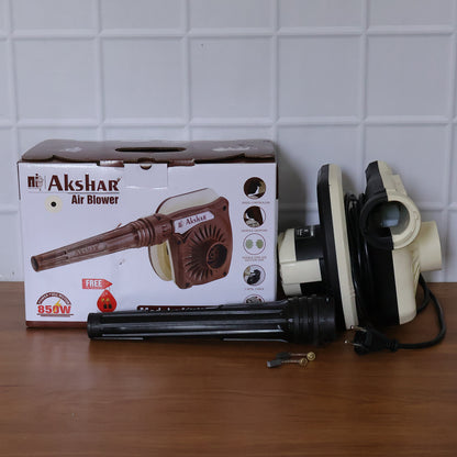 Akshar AI0040 850W Electric Air Blower High Power Dust Cleaning Machine for Computer, Home, Office, Workshop and Garden Cleaning