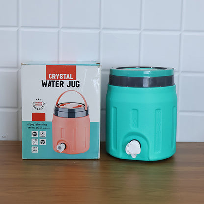 Water Jug with Insulated Water Jug 4 Ltr Portable Hot and Cold Water Storage Jug with Sturdy Handle Food Grade Water Container