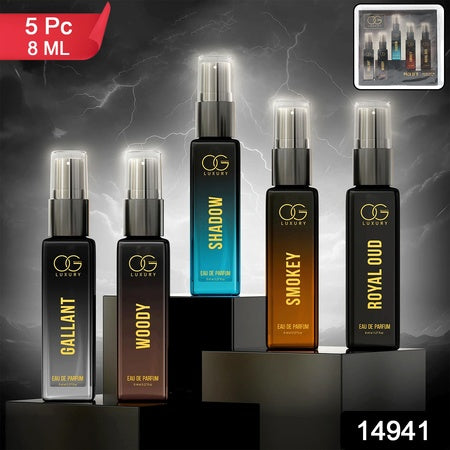 Og Beauty Luxury Perfume Combo Pack (8 Ml 5 Pc)