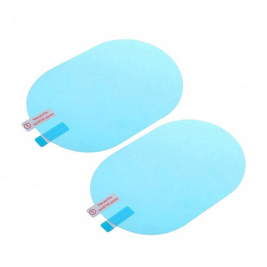Anti Fog Anti Scratch Car Rear View Mirror Protective Film Waterproof HD Clear Sticker for Side Mirrors and Windows (1 Set)