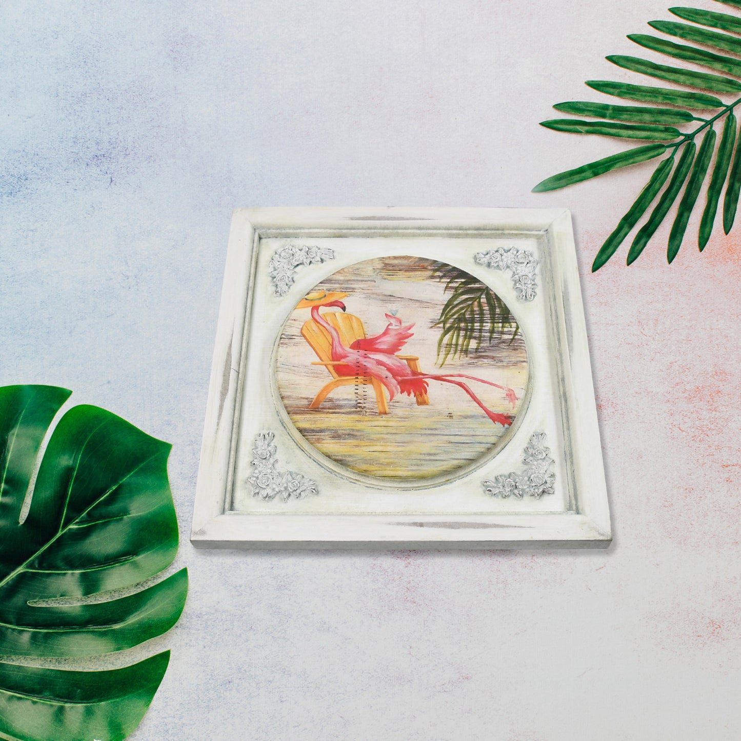 12x12 Inch Wooden Desktop Photo Frame – Decorative Picture Frame for Photos, Artwork and Home Décor