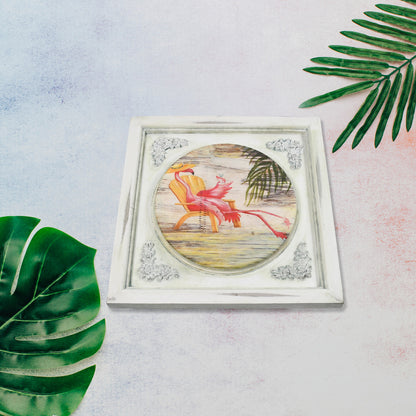 12x12 Inch Wooden Desktop Photo Frame – Decorative Picture Frame for Photos, Artwork and Home Décor