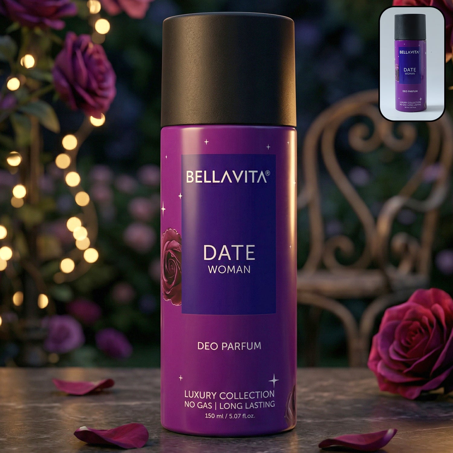 Bellavita Date Woman Luxury Collection Deo Perfume Body Spray – 150 ML