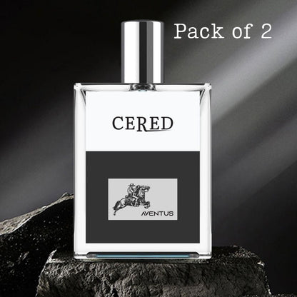 CERED Aventus Perfume – A Bold, Luxurious Scent for Modern Sophistication (Pack of 2)