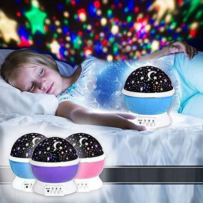 Star Master Rotating 360° Moon Night Light Lamp Projector