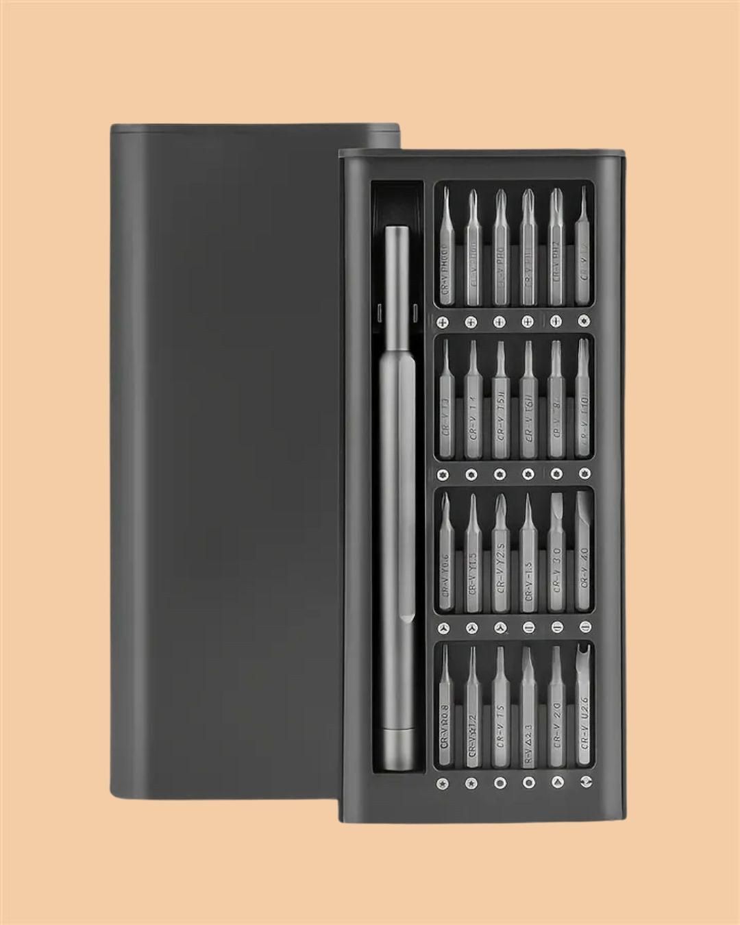 24 Pieces Precision Screwdriver Set – Magnetic Mini Repair Tool Kit (1 Set)