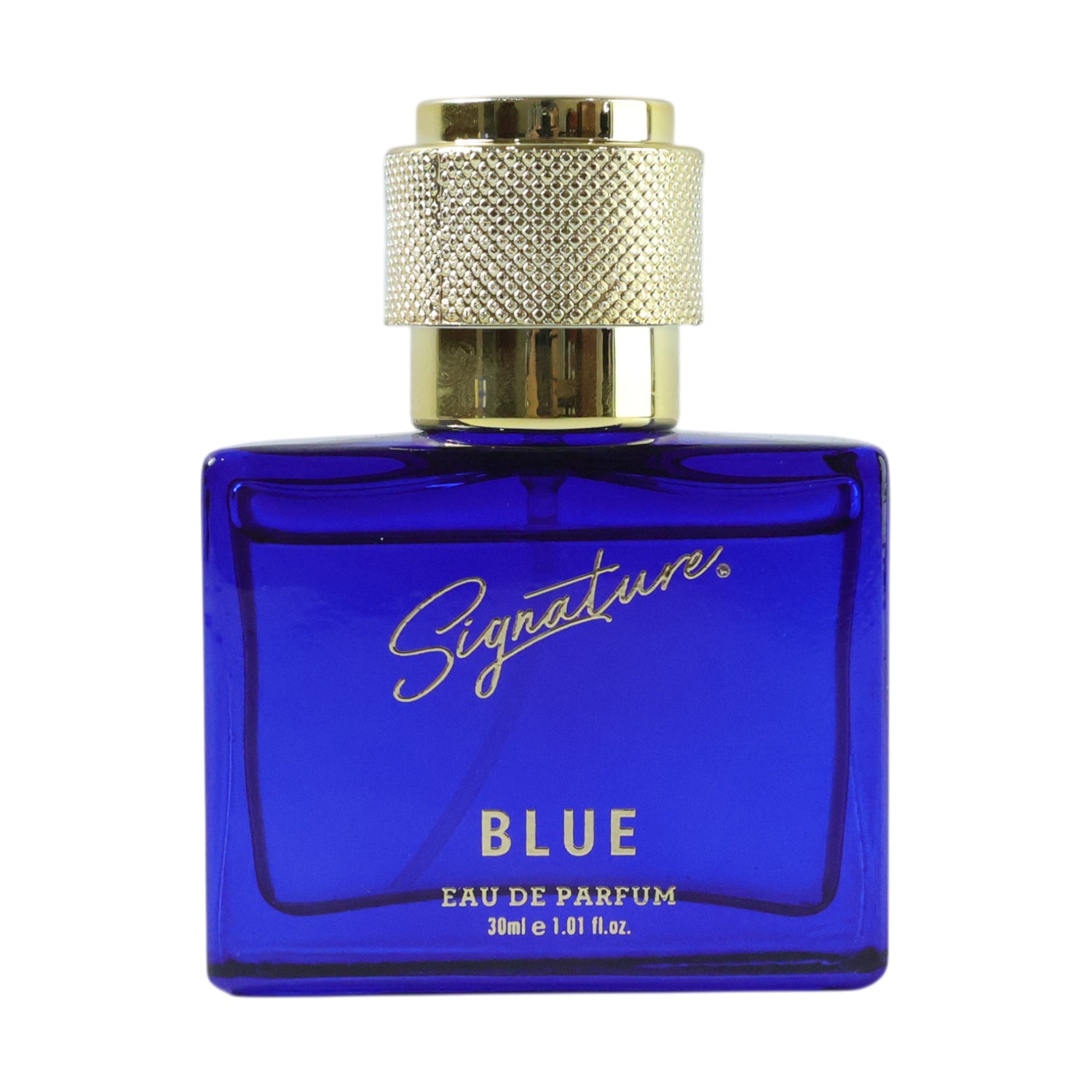 Signature Premium Blue Eau De Perfume 30 ML Long Lasting Fresh Fragrance Spray for Men in Designer Glass Bottle