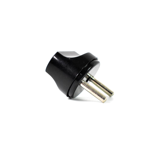 2 Pin Plug Converter Universal to Indian Electrical Plug Adapter Compact Conversion Connector for Home Office and Travel Use (1 Pc)