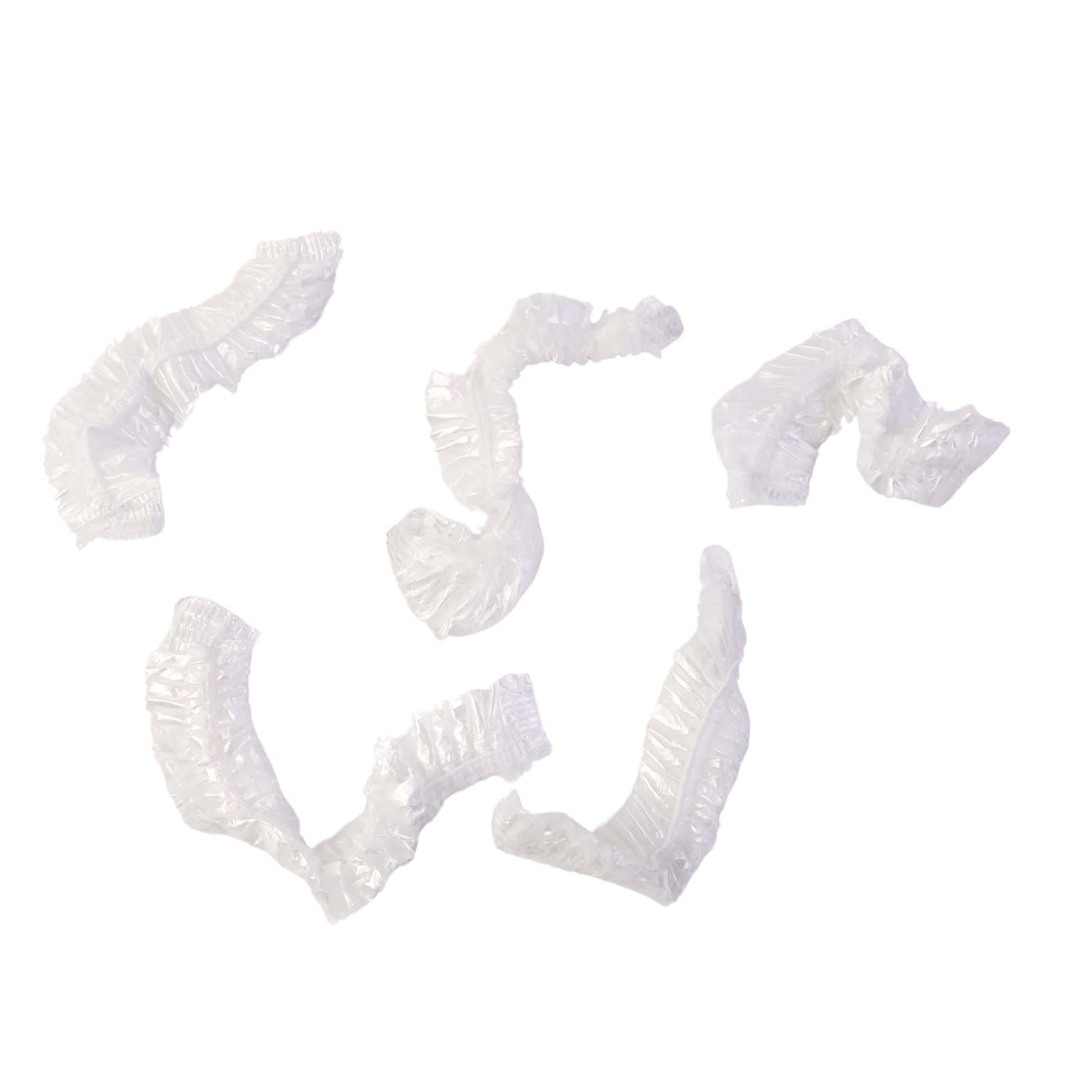 Disposable Men’s Hair Protection Shower Cap and Head Cover – Waterproof Elastic Hygiene Cap (Pack of 5)