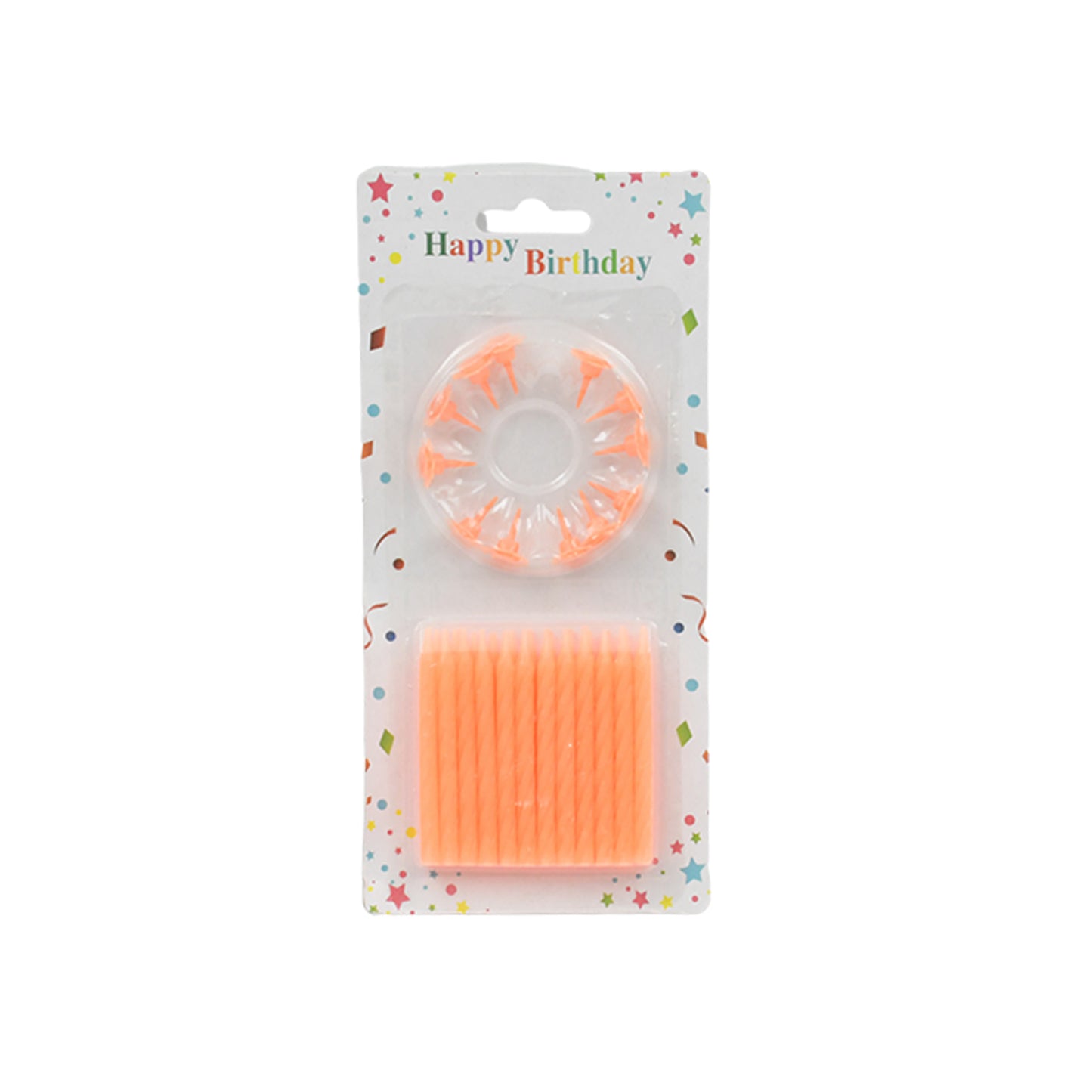 Birthday Party Cake Candles Multicolor Decorative Celebration Candles for Birthday Cakes and Special Occasions Pack of 24