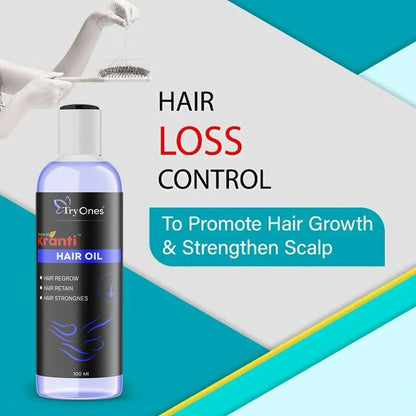 TryOnes Natural Kranti Hair Oil – 100ml (Pack of 2) |