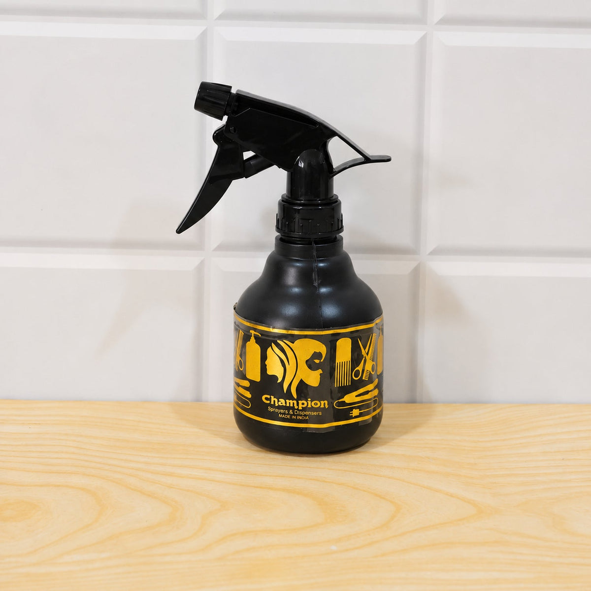 Refillable Salon Water Spray Bottle With Adjustable Nozzle For Hair Styling (1 Pc 250 Ml)