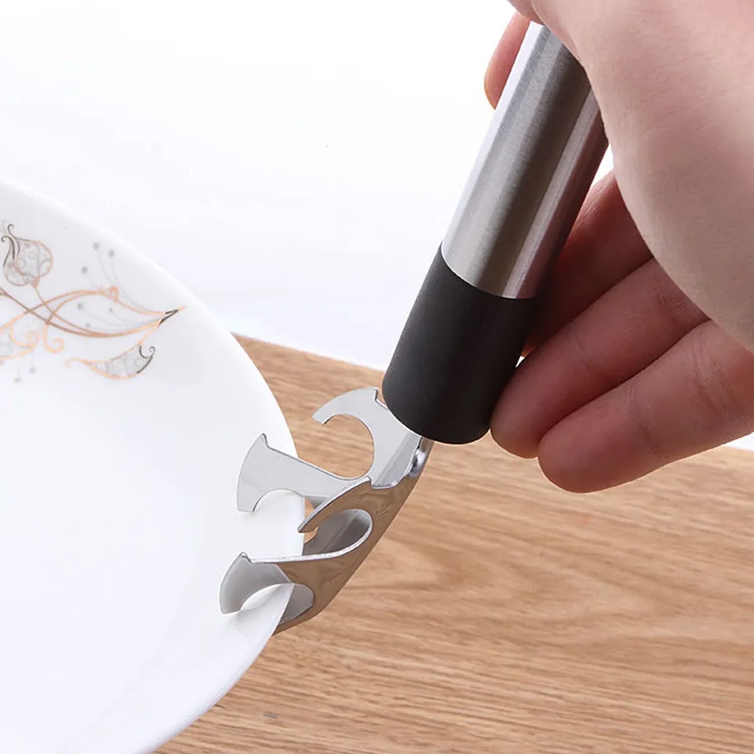 Multi-Functional Stainless Steel Hot Pot Gripper Clamp & Pan Lifter Tool | Kitchen Tong