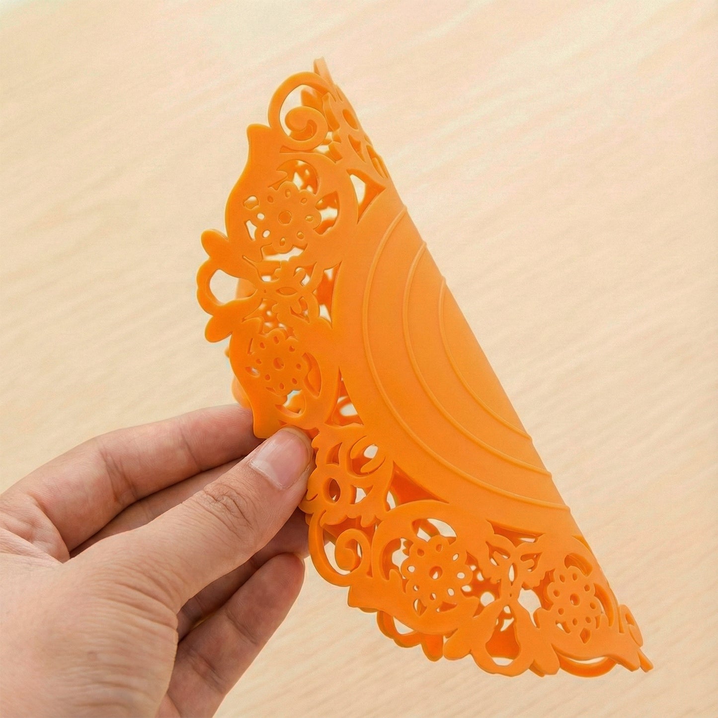 Heat-Resistant Decorative Hot Mat & Cup Coaster Set for Kitchen & Dining – Non-Slip Table Protector for Hot Utensils, Cups & Serving Ware (10 cm, 2 Pc Set)