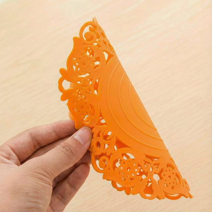 Heat-Resistant Decorative Hot Mat & Cup Coaster Set for Kitchen & Dining – Non-Slip Table Protector for Hot Utensils, Cups & Serving Ware (10 cm, 2 Pc Set)