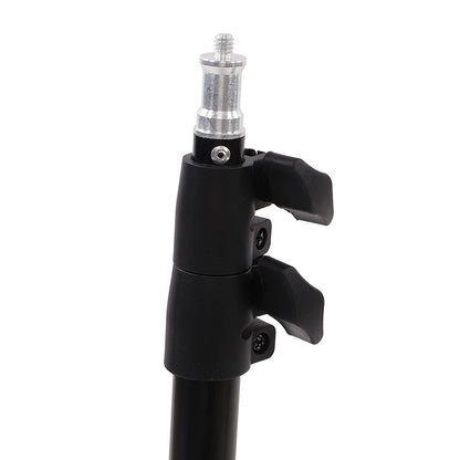 Professional Aluminum Tripod Stand with 3-Way Pan Head and Mobile Holder for DSLR Cameras, Smartphones and Low Angle Photography
