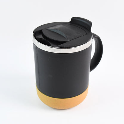 Insulated Coffee Mug With Spill-proof Lid (Approx 350ml, 1 Pc)