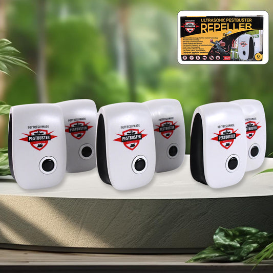 Ultrasonic Electronic Pest Repeller – Plug-in Pest Control Device for Rats, Cockroaches, Mosquitoes, Ants and Rodents (1 Pc)