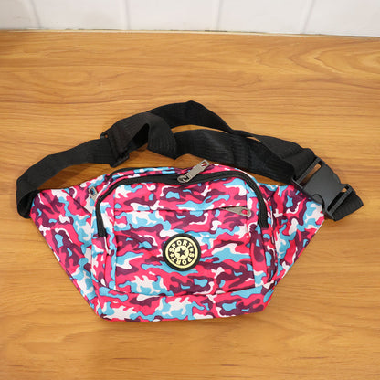 Stylish Multi-Purpose Waist Bag and Crossbody Sling Pouch with Adjustable Strap and Secure Zipper Compartments