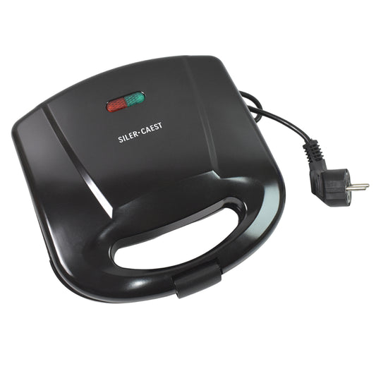 Electric Non-Stick Sandwich Maker with Indicator Lights – Compact Sandwich Toaster Grill for Quick Breakfast and Healthy Snacks