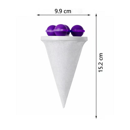 Reusable Washing Machine Lint Remover Ball with Mesh Filter – Big Size Floating Hair Catcher and Laundry Filter for Clothes Washing (1 Pc)