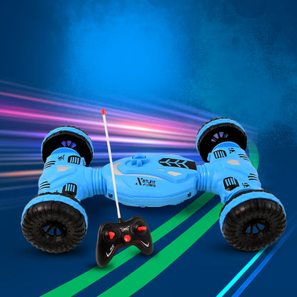 High-Speed Remote Control Stunt Car with 360° Rotation, Dual-Side Racing, 4-Wheel Drive and USB Rechargeable Battery (1 Set)