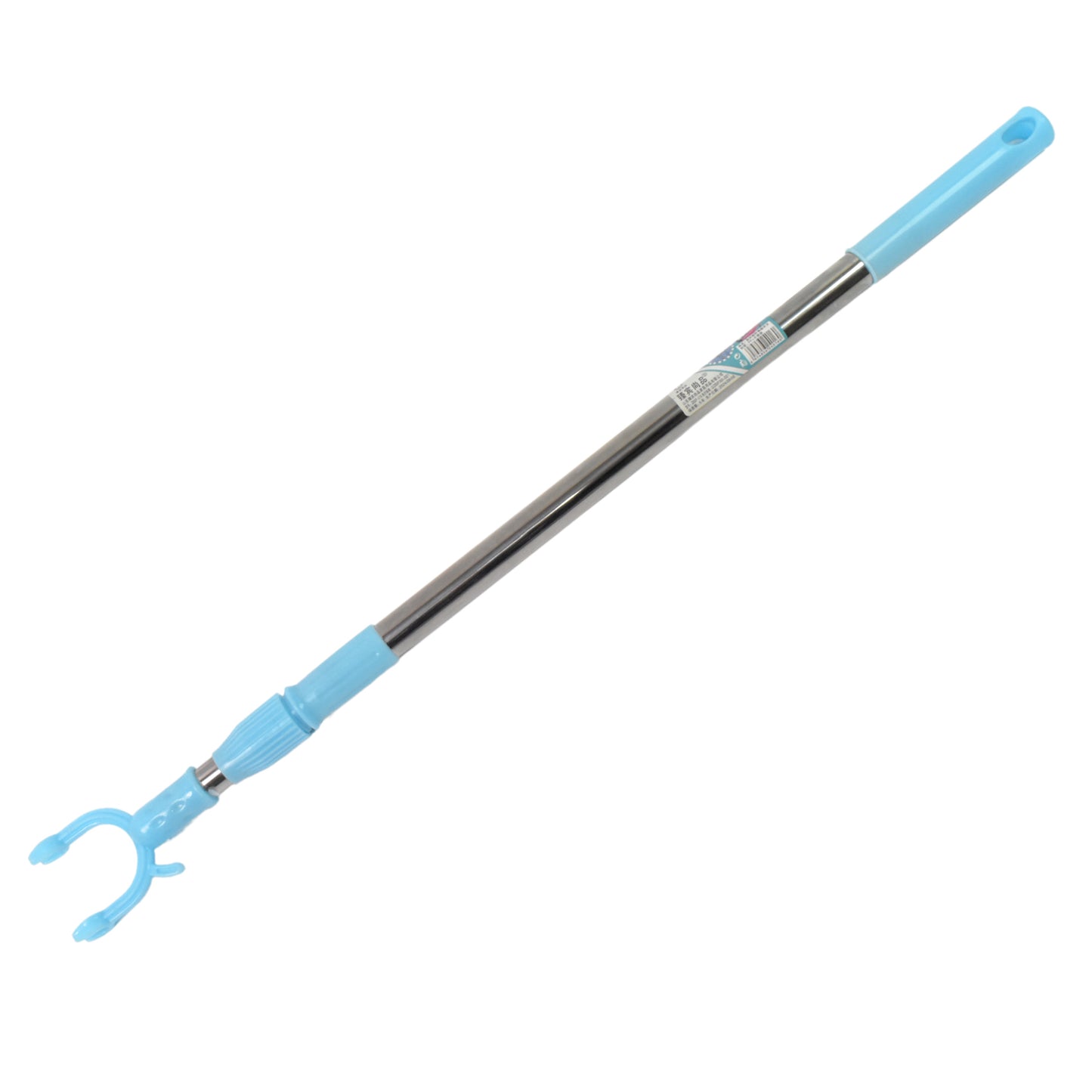 Reach Stick Pole with Hook Adjustable Telescopic Clothes Hanging Pole for Closet, Laundry and Ceiling Use (1 Pc | 1 Meter)