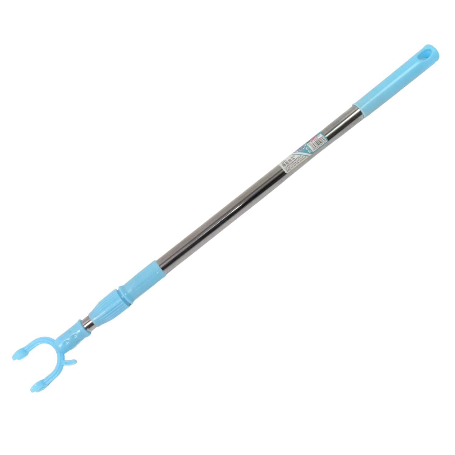 Reach Stick Pole with Hook Adjustable Telescopic Clothes Hanging Pole for Closet, Laundry and Ceiling Use (1 Pc | 1 Meter)