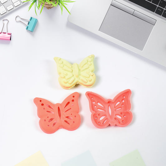 Butterfly Shape Eraser Rubber (1 Pc Mix Colour Design)