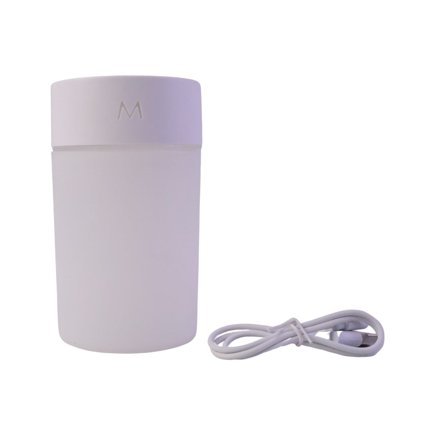 Mini Portable USB Humidifier Desktop Cool Mist Air Humidifier with Night Light Quiet Ultrasonic Mist Maker for Home, Office, Bedroom, Car and Travel (1 Pc)