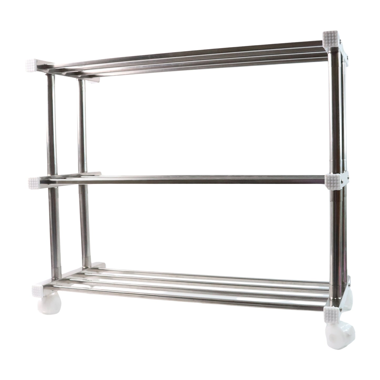 Supermom Stainless Steel Multipurpose Shoe Storage Rack - (1 Pc)