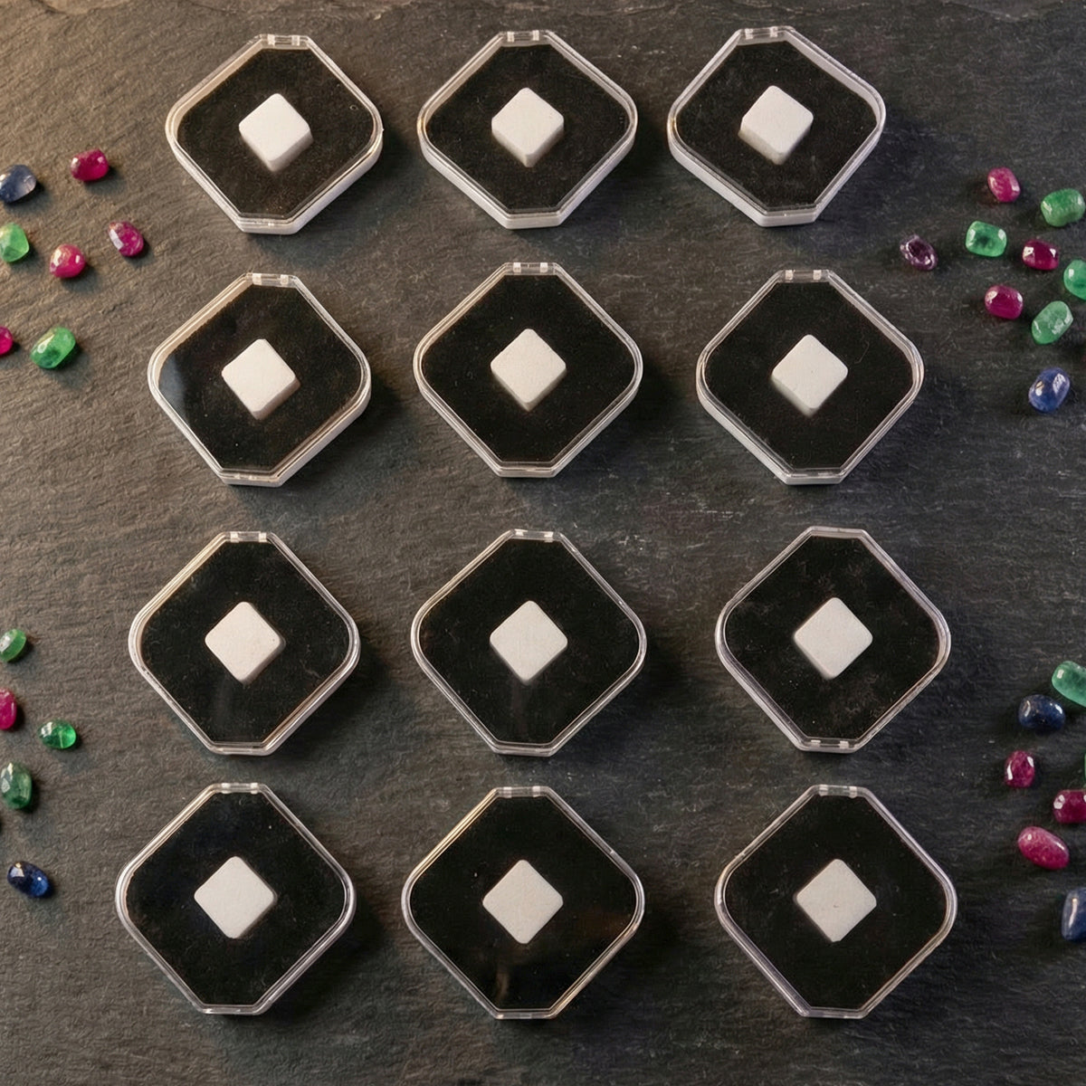12 Pieces Jewellery Display and Storage Box Set for Rings, Earrings, Small Accessories and Gift Packaging