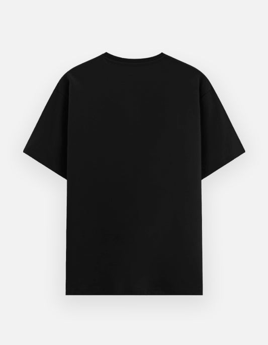 NAYAAH Premium (Black) Poly-Cotton 180 GSM Unisex T-Shirt – Soft Minimal Everyday Graphic Wear - Make You Smile