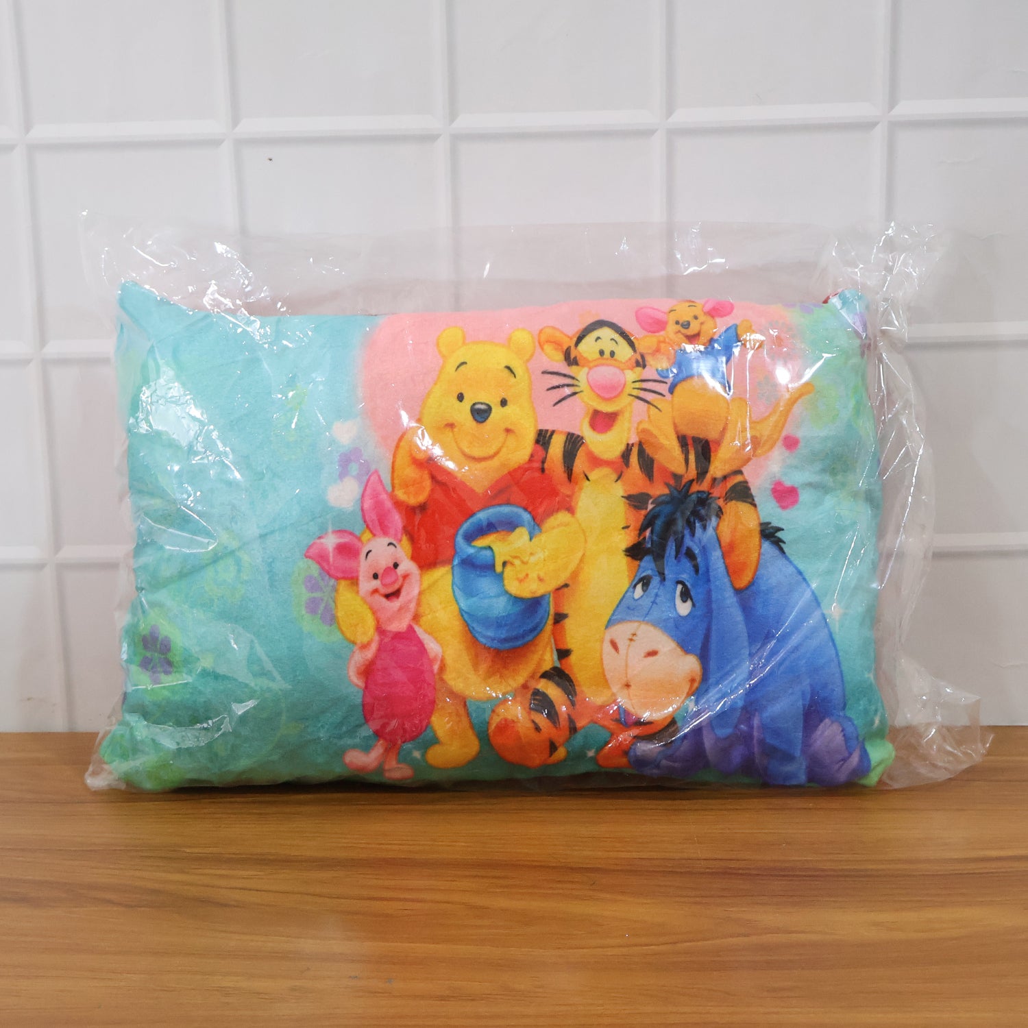 Soft Plush Cartoon Character Kids Pillow Colorful Printed Cushion for Baby Bed Nursery and Kids Room Comfort and Decoration 40x25 Cm (1 Pc)