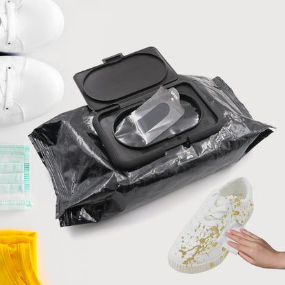 Shoe Cleaning Wet Wipes (80 Pack) - Travel Friendly!