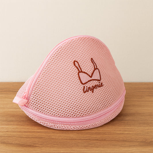 Lingerie Wash Bag  Dome-shaped Protective Mesh Laundry Pouch (1 Pc)