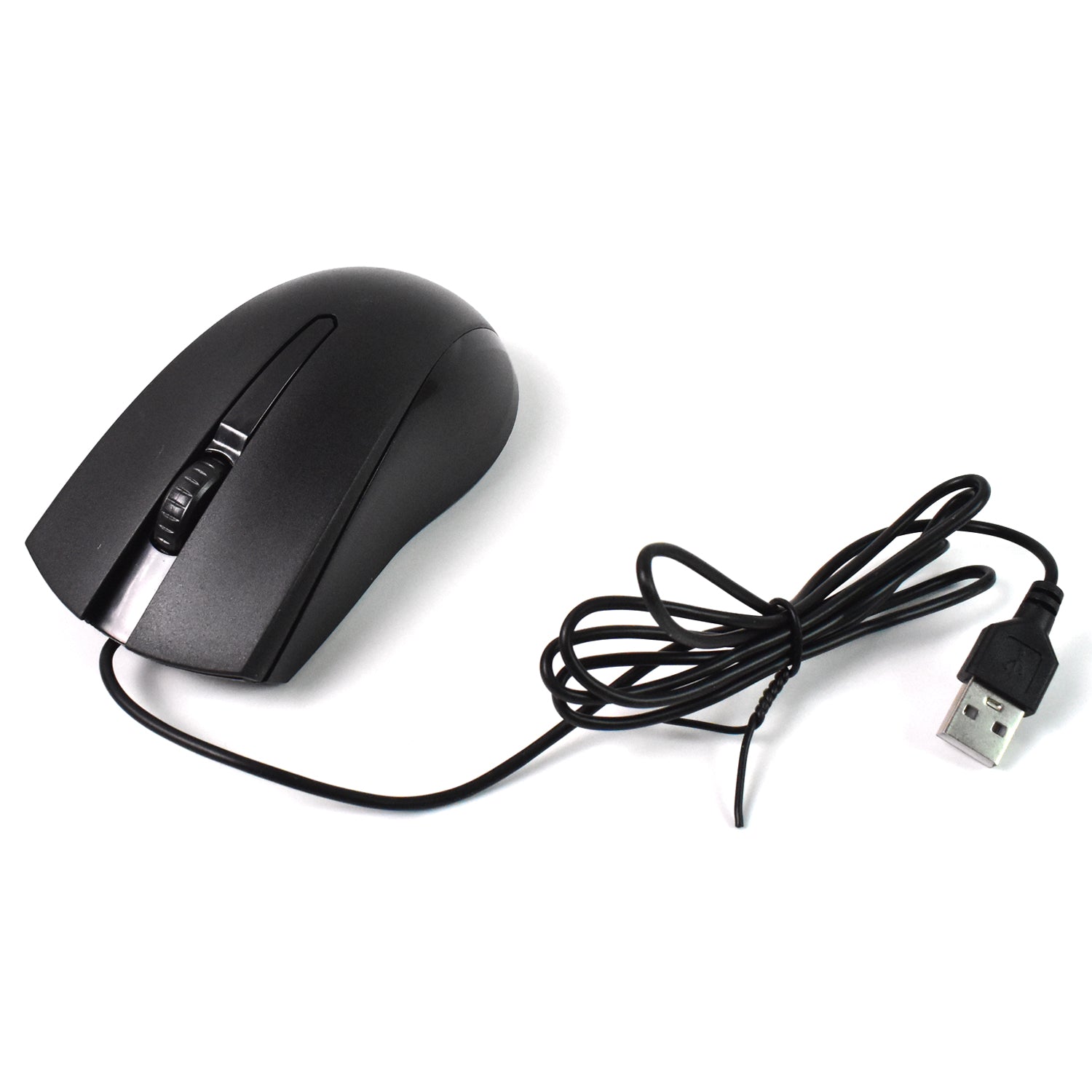 Computer Laptop Wired Optical Mouse X2 USB Ergonomic 1200 DPI Plug and Play Mouse for PC Desktop Office and Home Use (1 Pc)